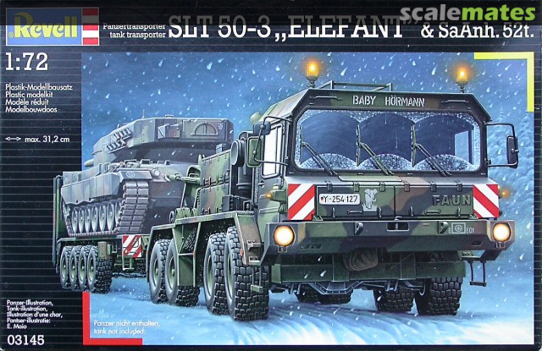 Boxart SLT 50-3 ’Elefant‘ & SaAnh. 52t 03145 Revell