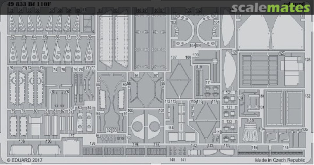 Boxart Bf 110F 49833 Eduard