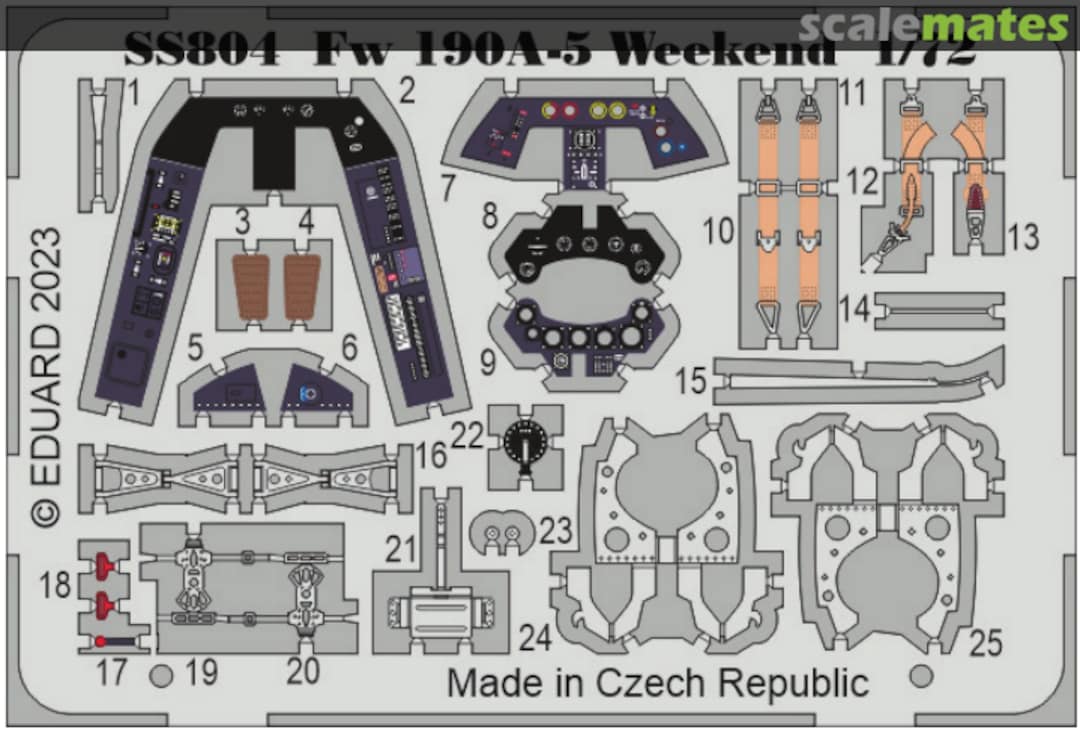 Boxart Fw 190A-5 Weekend SS804 Eduard