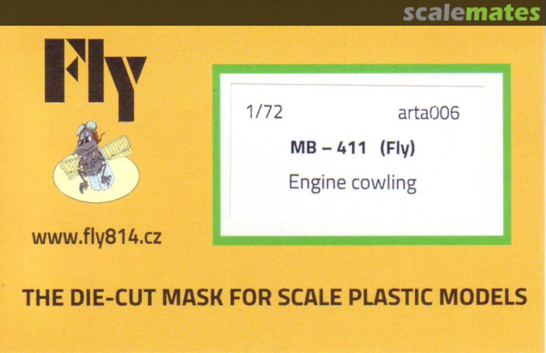 Boxart MB-411 Engine Cowling arta0006 Fly