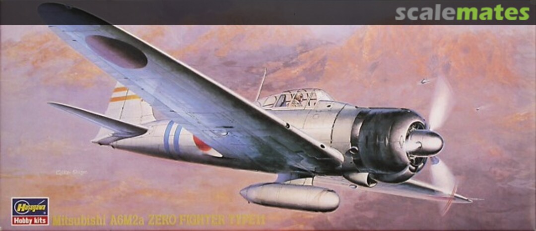 Boxart Mitsubishi A6M2a Zero Fighter Type 11 51313 Hasegawa