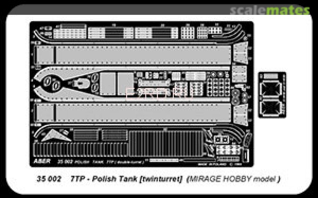 Boxart Ligh Tank 7TP (Polish Tank - twinturet) 35002 Aber