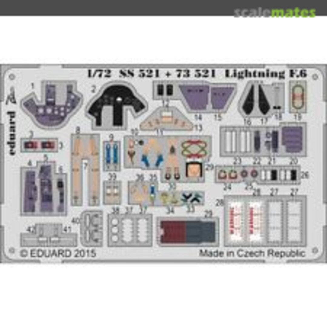 Boxart Lightning F.6 S.A. 73521 Eduard