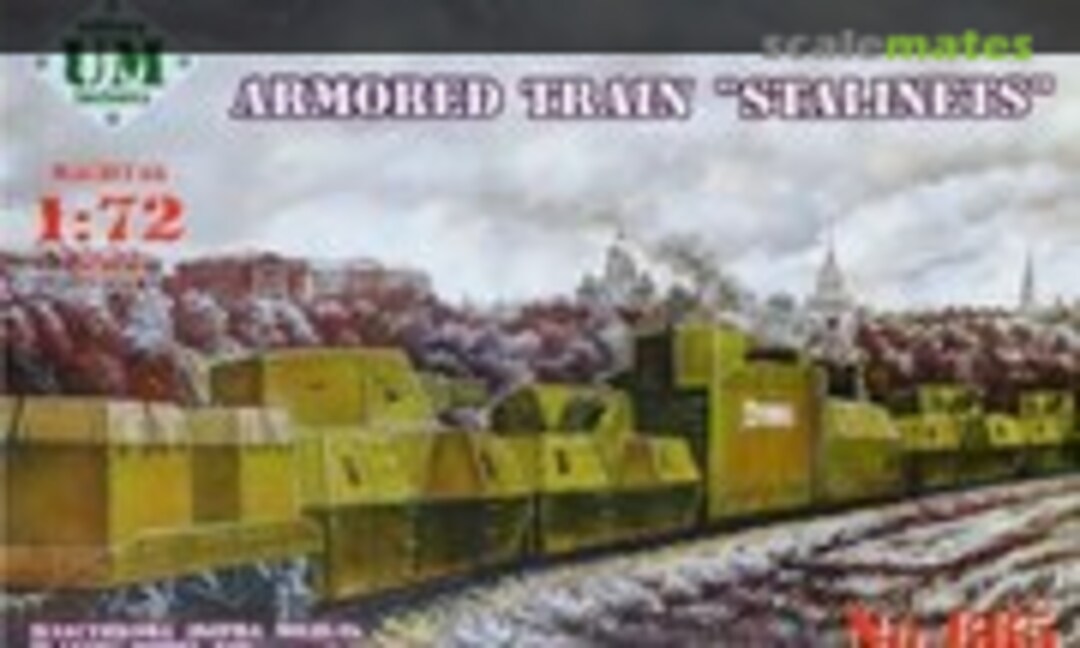 1:72 Armored Train &quot;Stalinets&quot; (UM Military Technics 665)