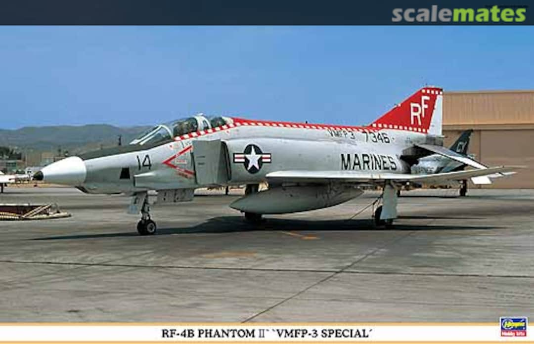 Boxart RF-4B Phantom II `VMFP-3 Special´ 09839 Hasegawa