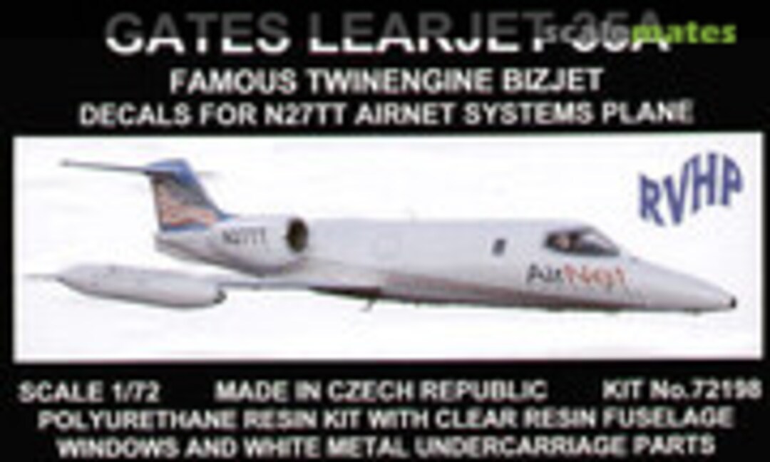 1:72 Gates Learjet 35A (RVHP 72198)