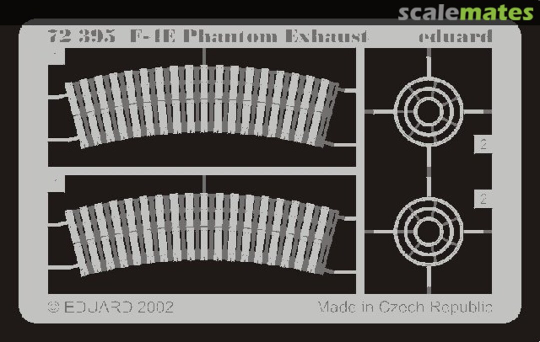 Boxart F-4E exhaust 72395 Eduard