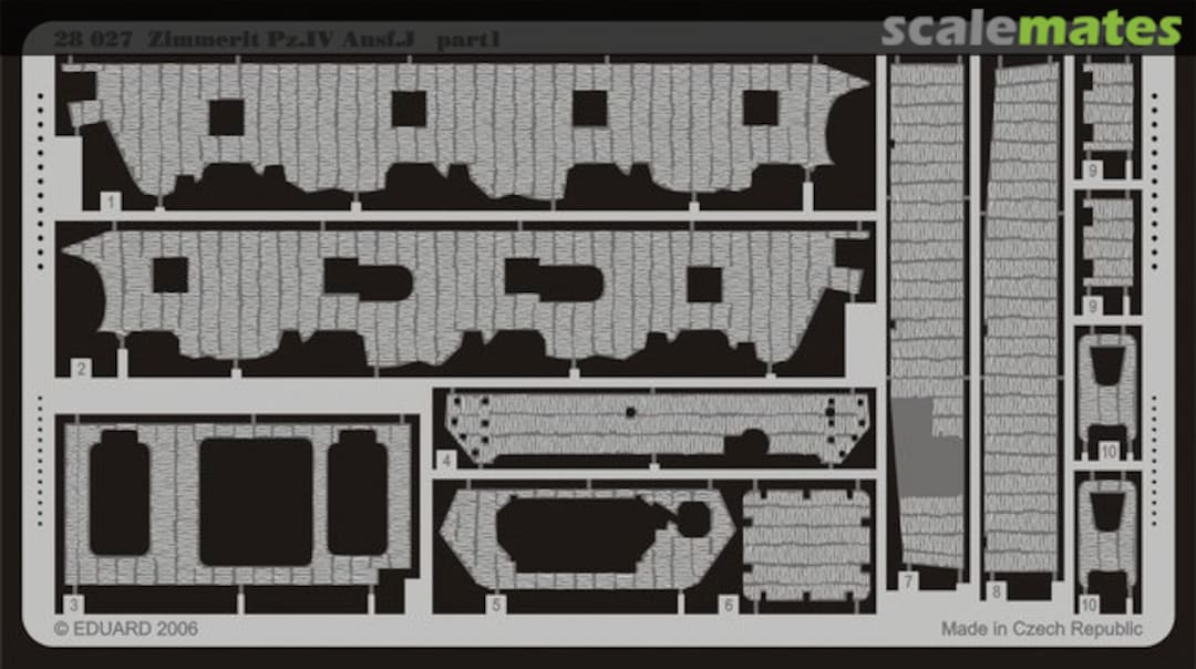 Boxart Zimmerit Pz.IV Ausf.J 28027 Eduard