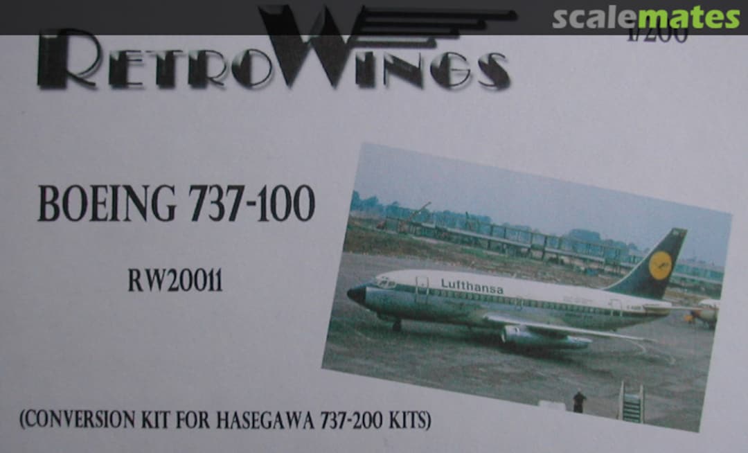 Boxart Boeing 737-100 RW20011 RetroWings