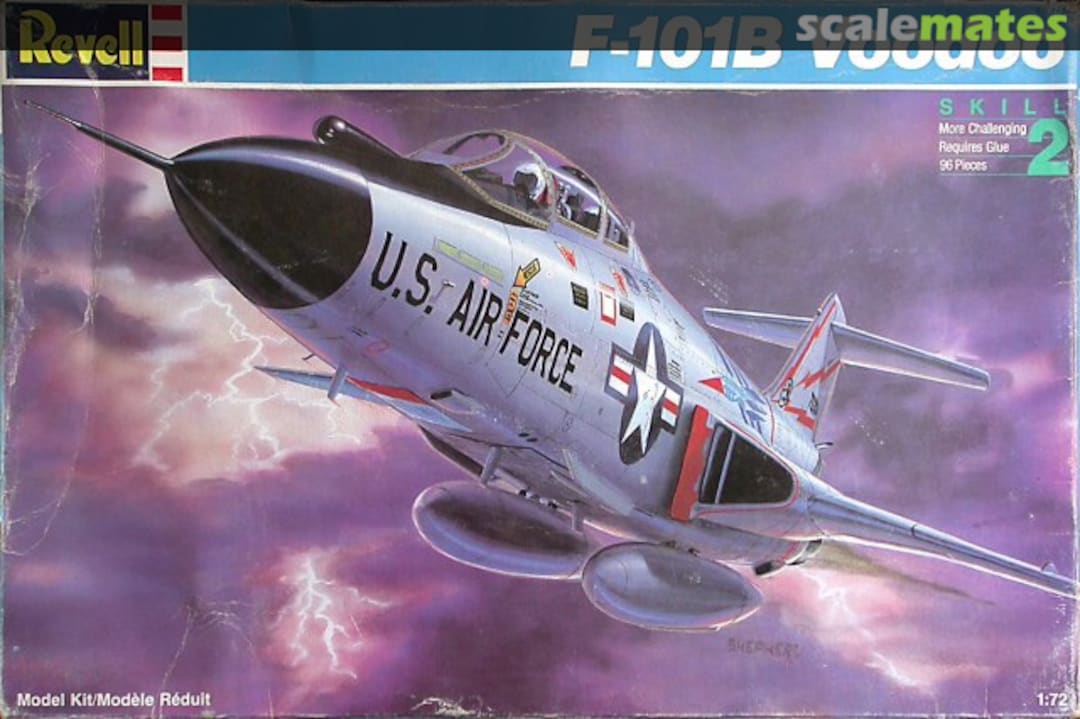 Boxart F-101B Voodoo 4456 Revell