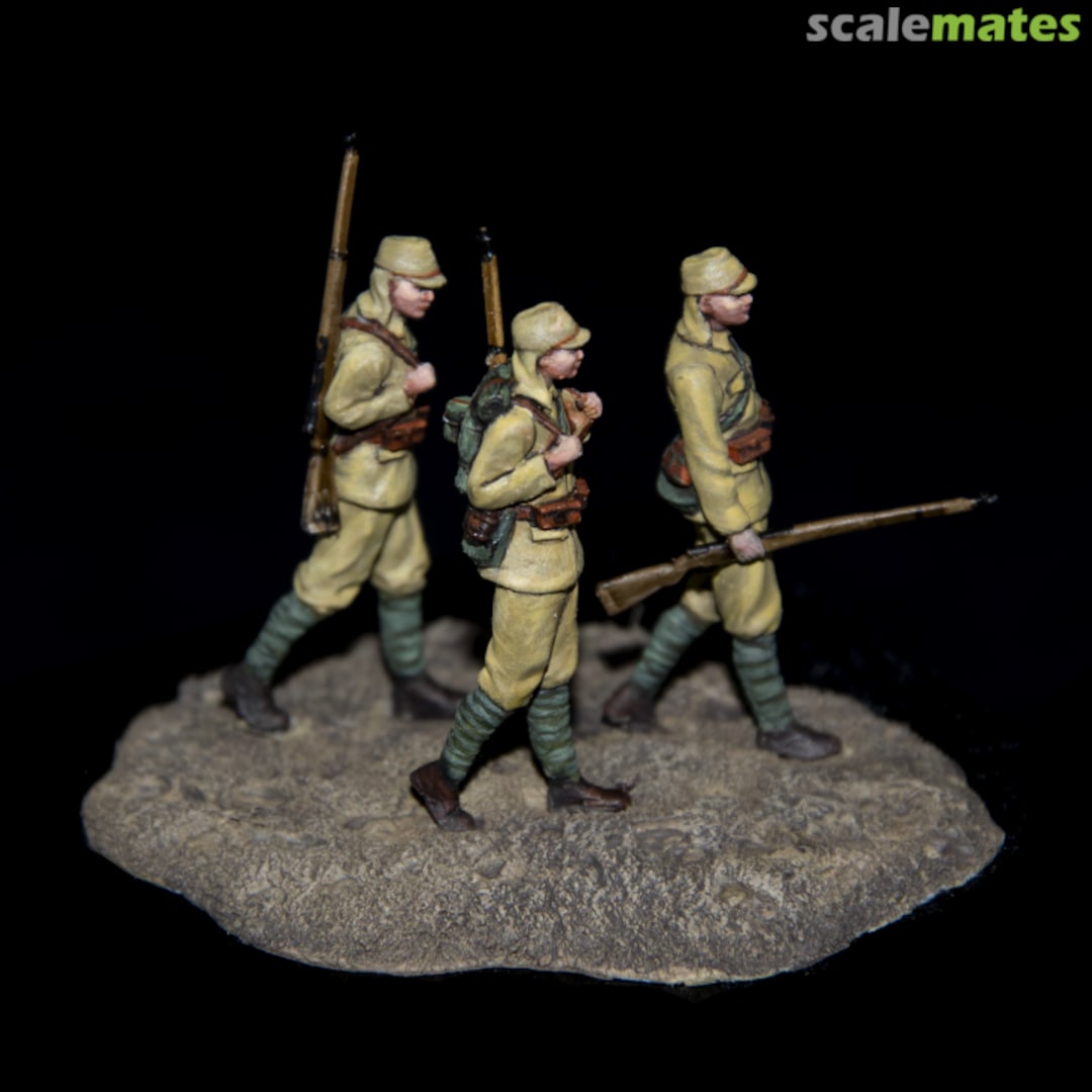 Boxart Japanese infantry soldiers F72011 White Stork Miniatures