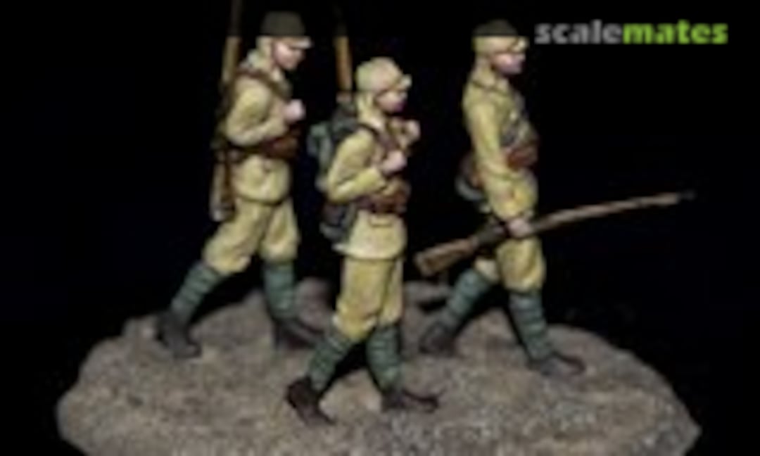 1:72 Japanese infantry soldiers (White Stork Miniatures F72011)