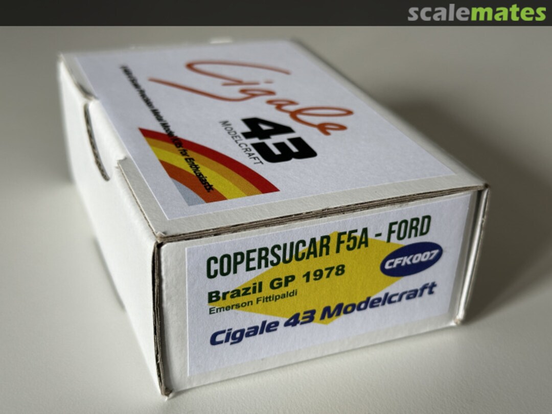 Boxart Copersucar F5A - Ford CFK007 Cigale 43 Modelcraft