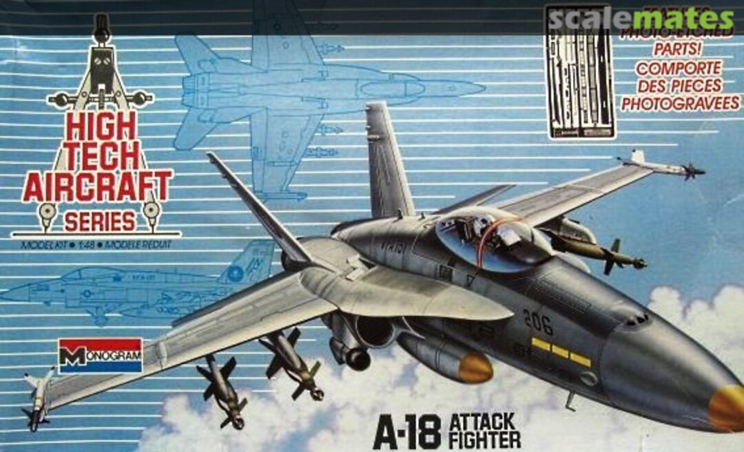 Boxart A-18 Attack Fighter 5833 Monogram