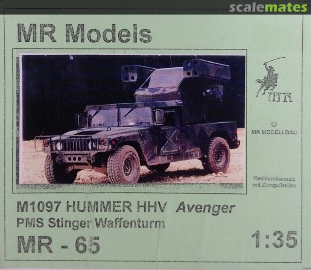 Boxart M1097 Hummer HHV Avenger MR-65 MR Modellbau