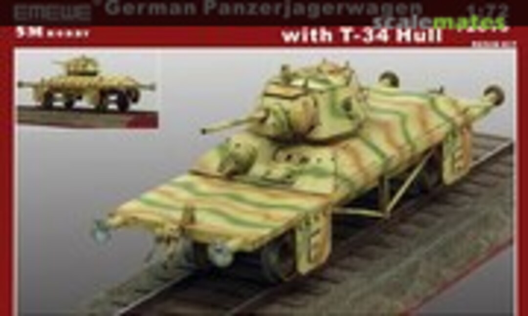 German Panzerjägerwagen with T-34 Hull (5M Hobby 72016)