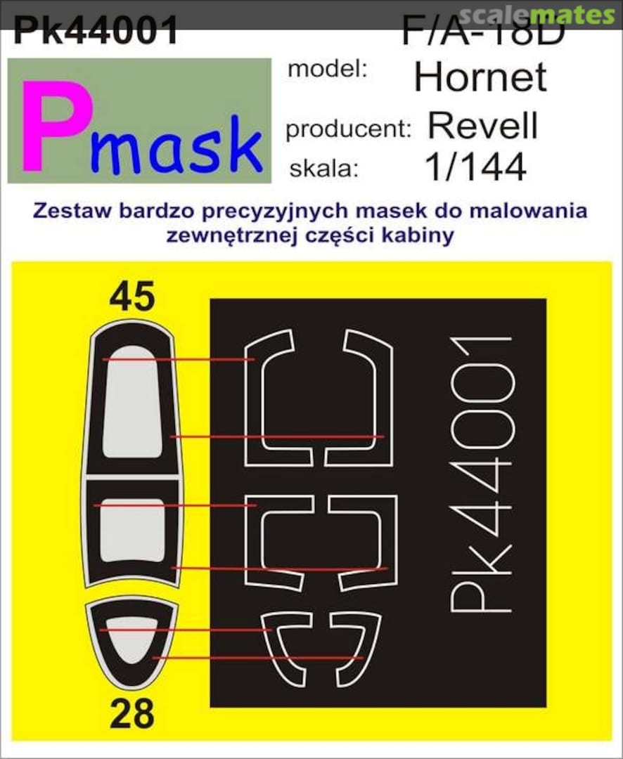 Boxart F/A-18D Hornet PK44001 Pmask