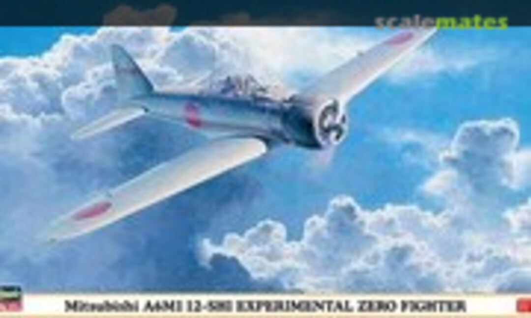 1:48 Mitsubishi A6M1 12-Shi Experimental Zero Fighter (Hasegawa 09840)