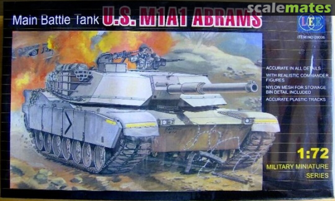 Boxart U.S. M1A1 Abrams 09006 CC LEE