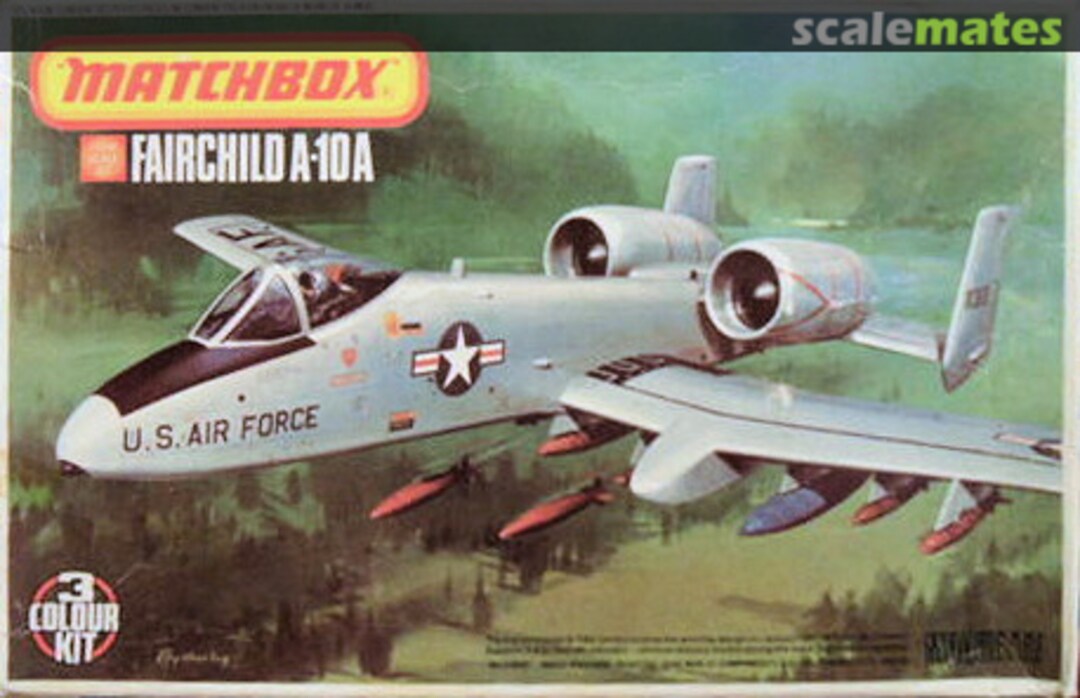 Boxart Fairchild A-10A PK-121 Matchbox