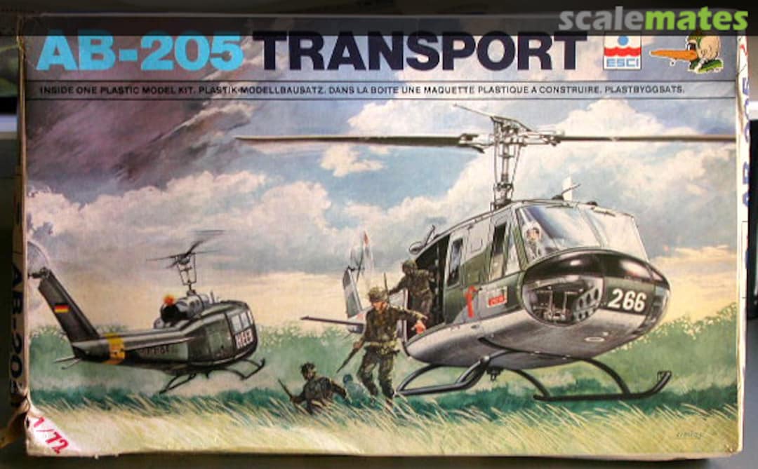 Boxart AB-205 Transport 9005 ESCI