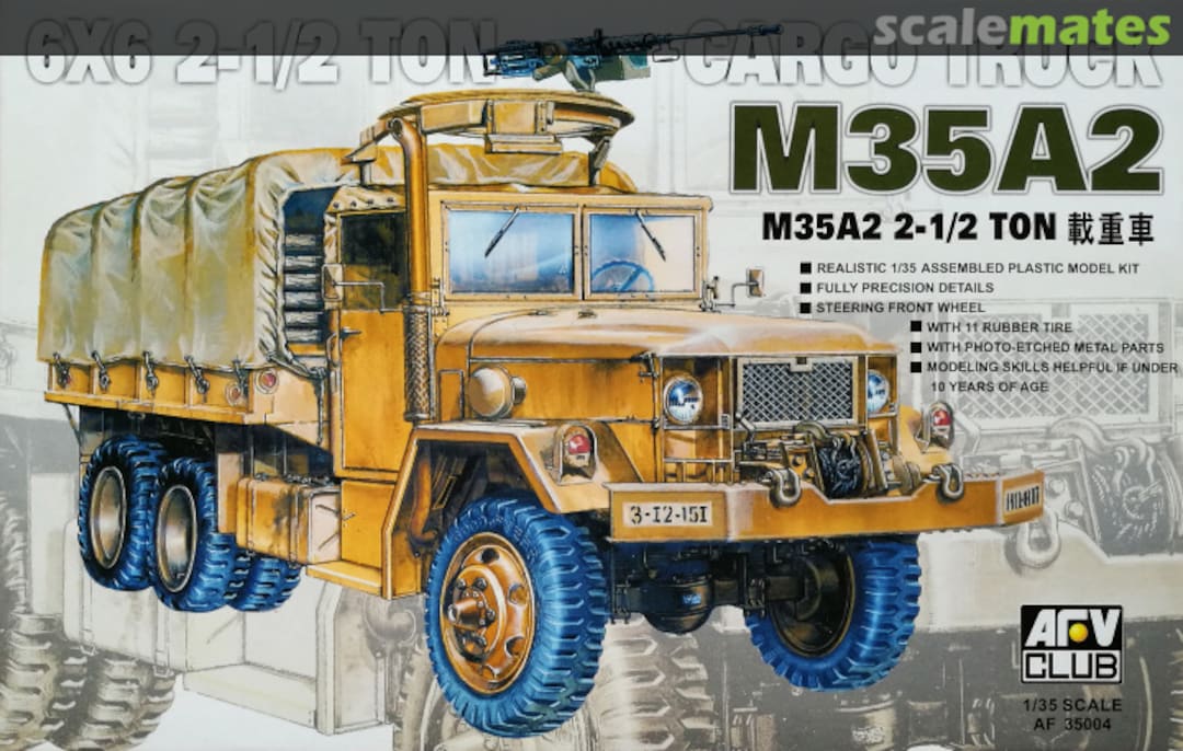 Boxart M35A2 AF35004 AFV Club