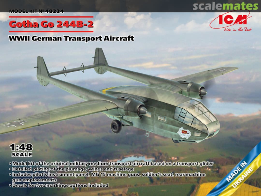 Boxart Gotha Go-244B-2 48224 ICM