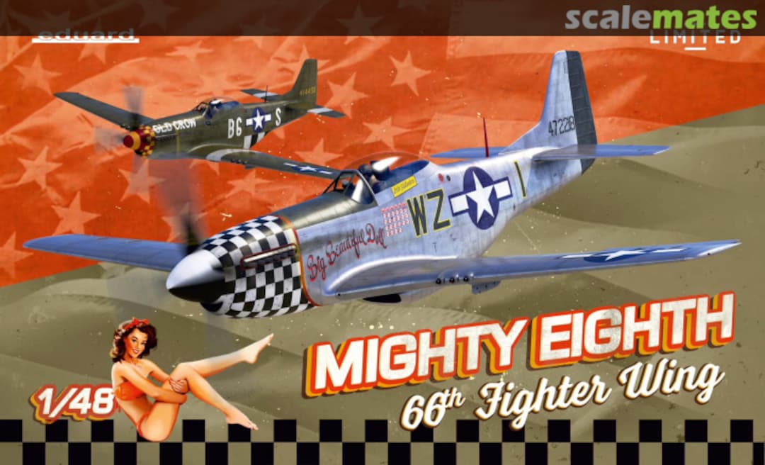 Boxart Mighty Eighth: 66th Fighter Wing 11174 Eduard