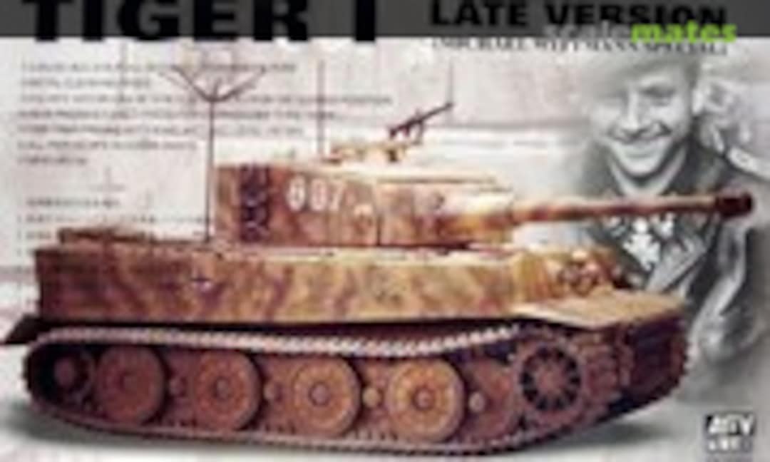 1:35 Tiger I Late Version (AFV Club AF35S27)