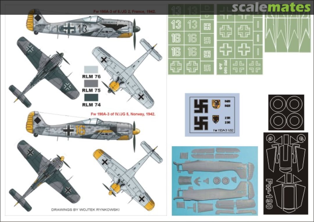 Boxart Fw 190A-3 K32114 Montex