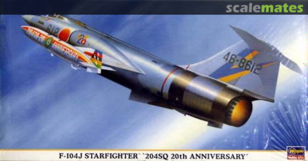 Boxart F-104J Starfighter '204SQ 20th Anniversary' 09458 Hasegawa