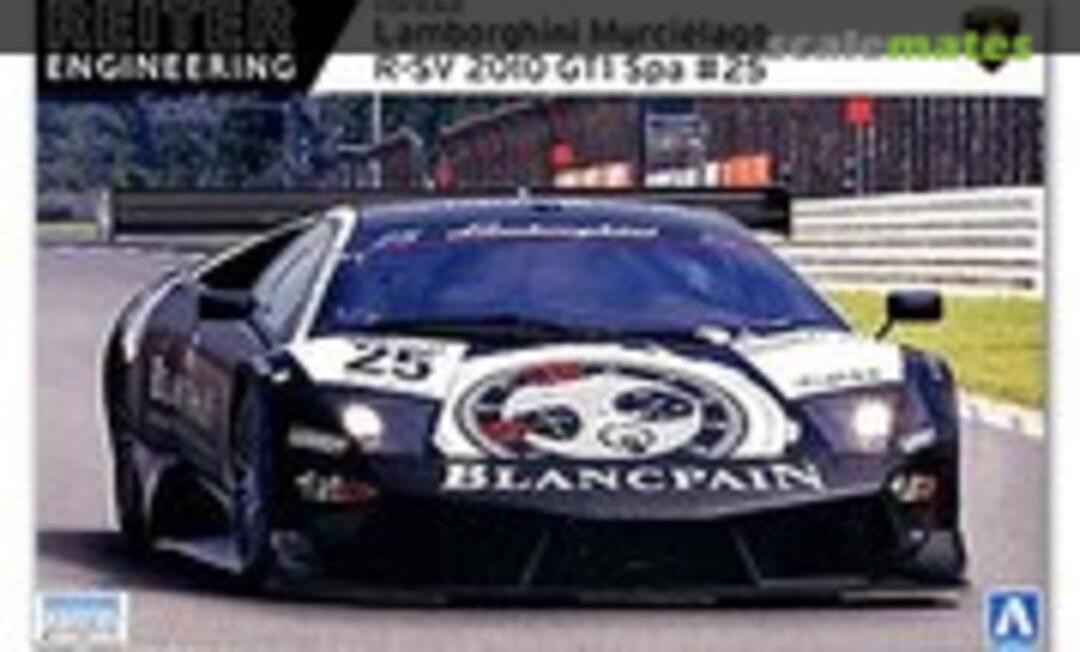 1:24 Lamborghini Murcielago R-SV 2010 GT1 (Aoshima 007136)