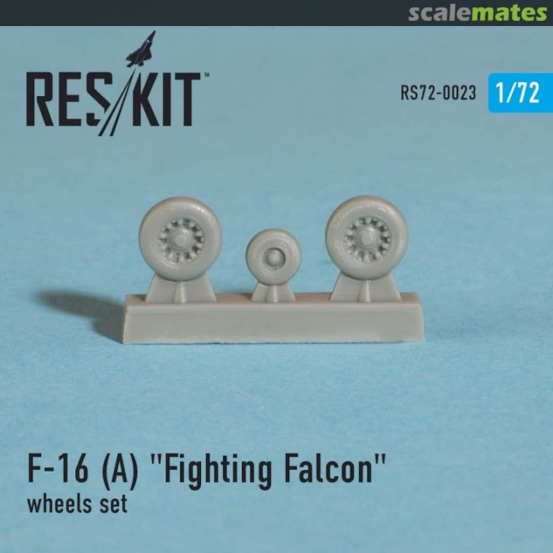 Boxart F-16 A Fighting Falcon - Wheels Set RS72-0023 ResKit