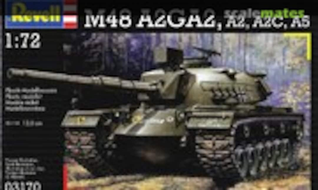 1:72 M48 A2GA2, A2, A2C, A5 (Revell 03170)