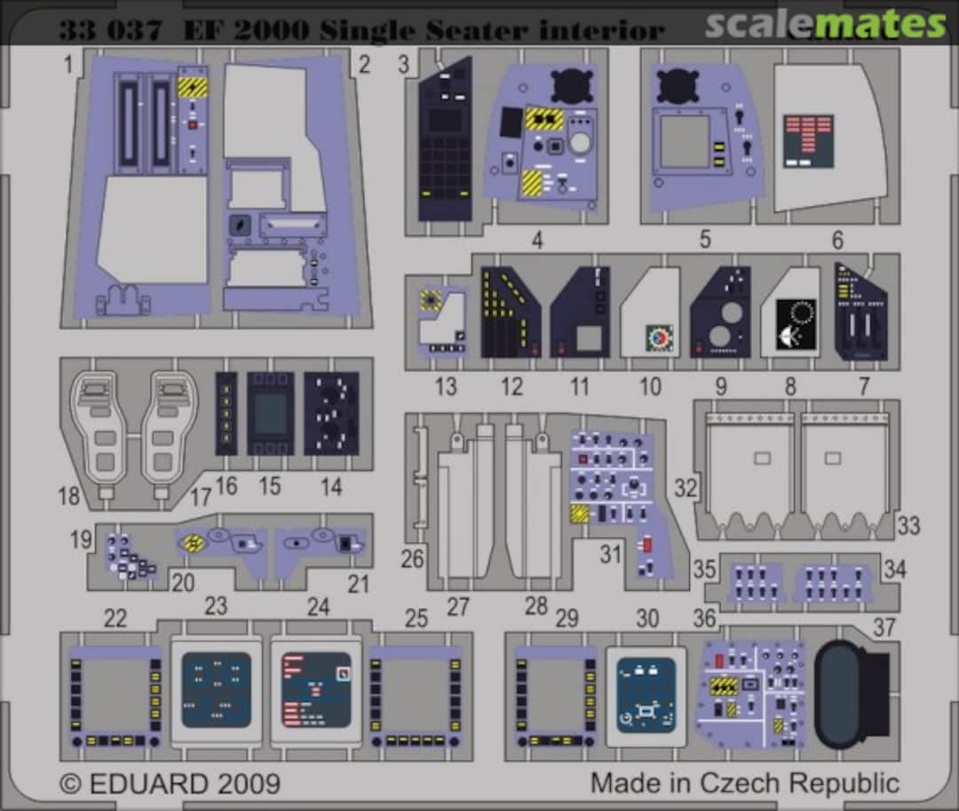 Boxart EF-2000 Single Seater int. S.A. 33037 Eduard