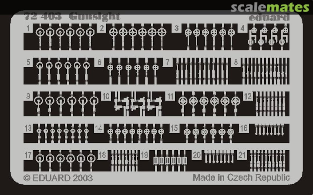 Boxart Gunsights 72403 Eduard