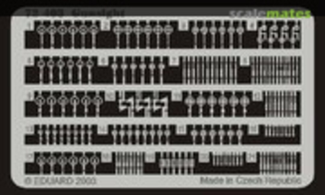 1:72 Gunsights (Eduard 72403)