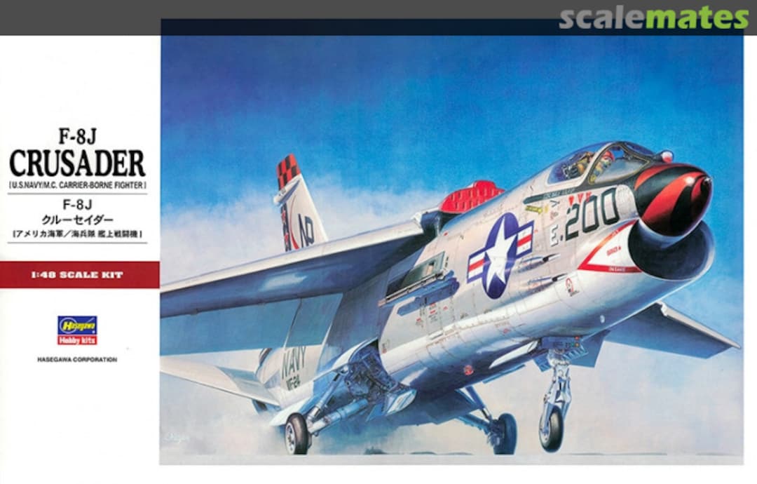 Boxart F-8J Crusader 07226 Hasegawa