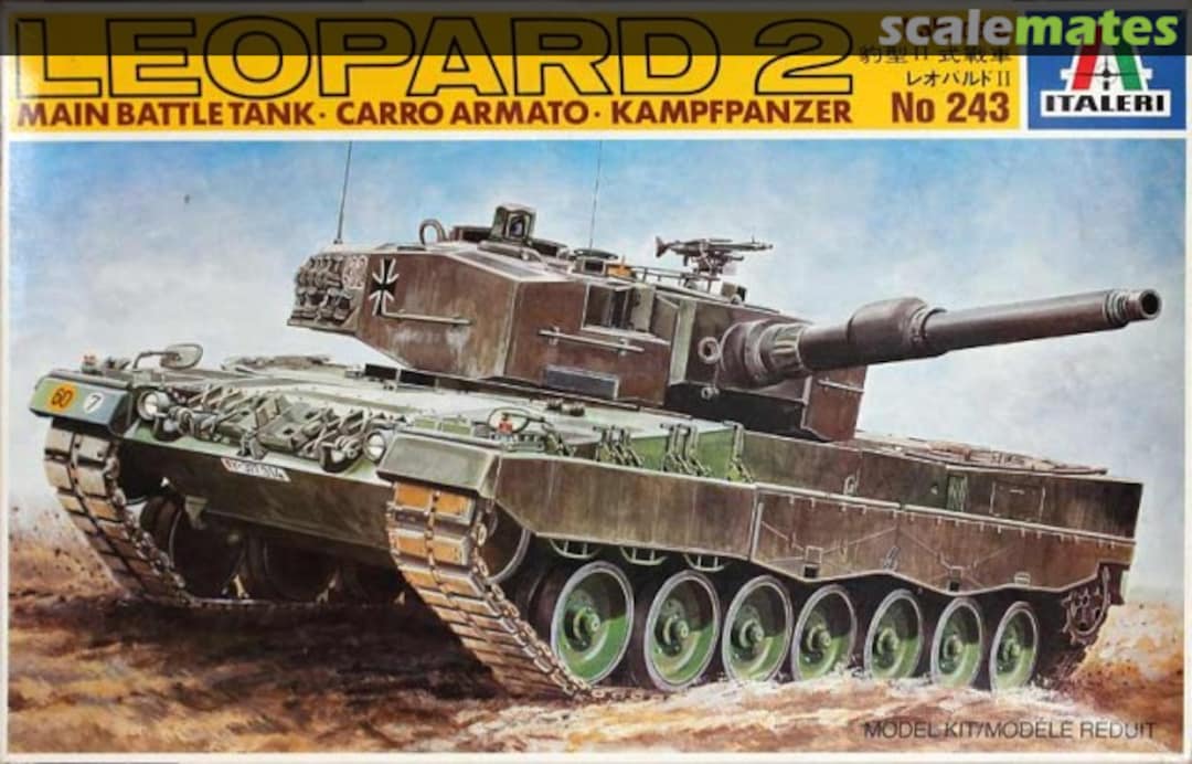 Boxart Leopard 2 A1 243 Italeri