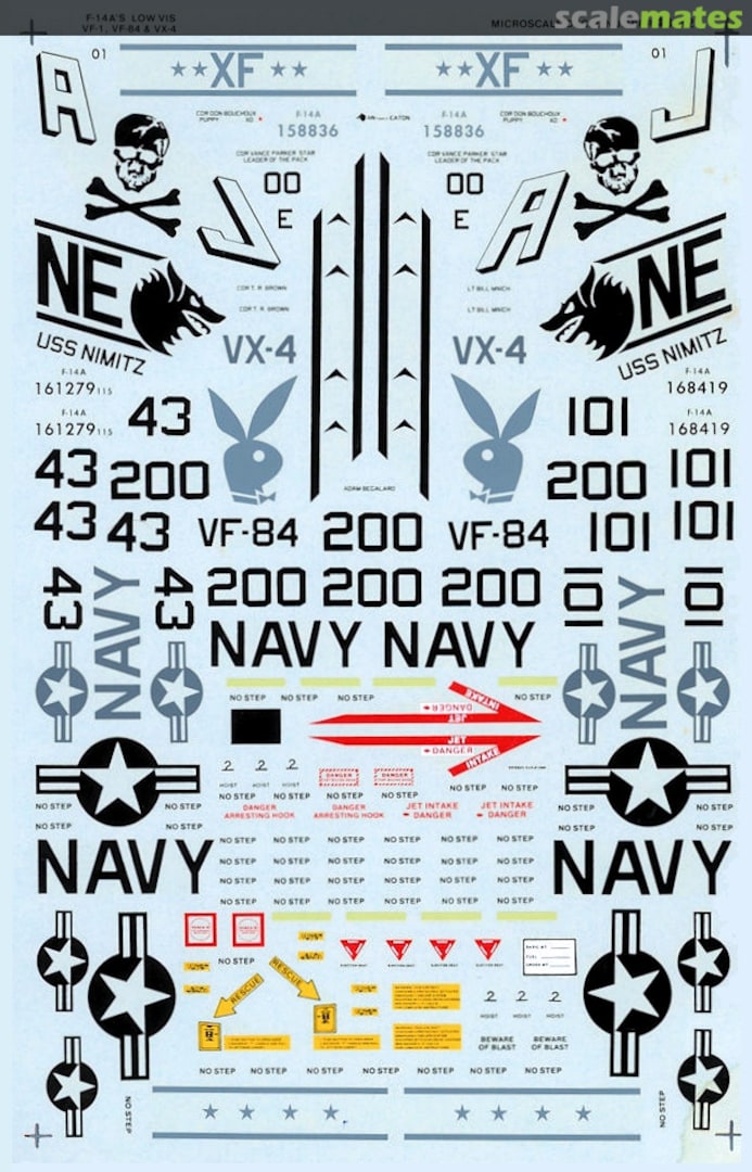 Boxart F-14As Low Vis 48-0327 Microscale