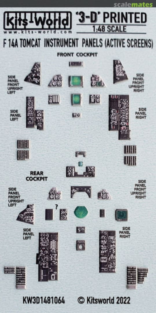 Boxart F-14A Tomcat screens ACTIVE  Kits-World