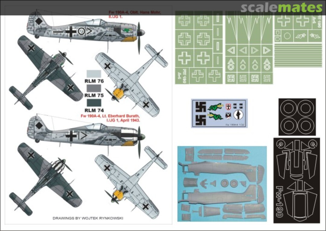 Boxart Fw 190A-4 K32115 Montex