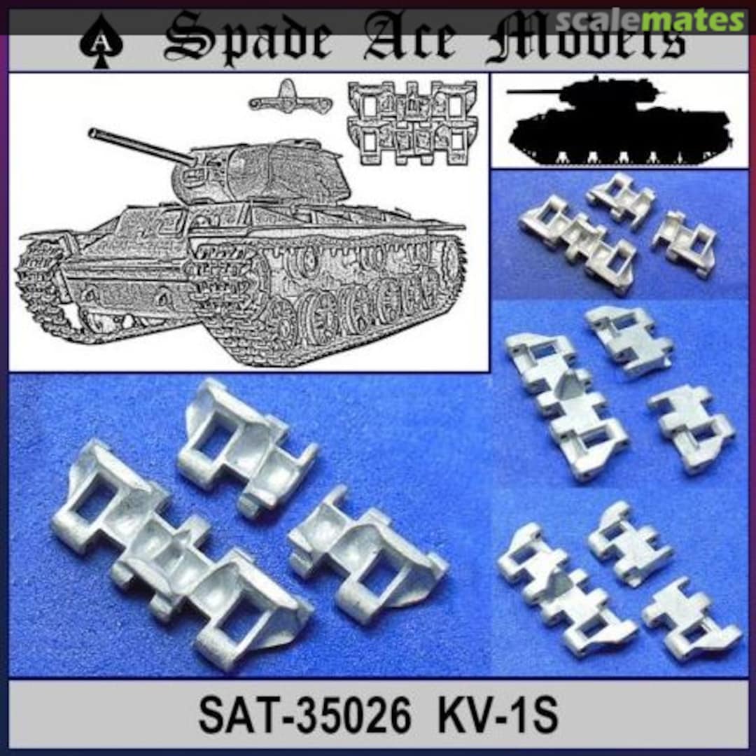 Boxart KV-1S Metal tracks SAT-35026 Spade Ace Models