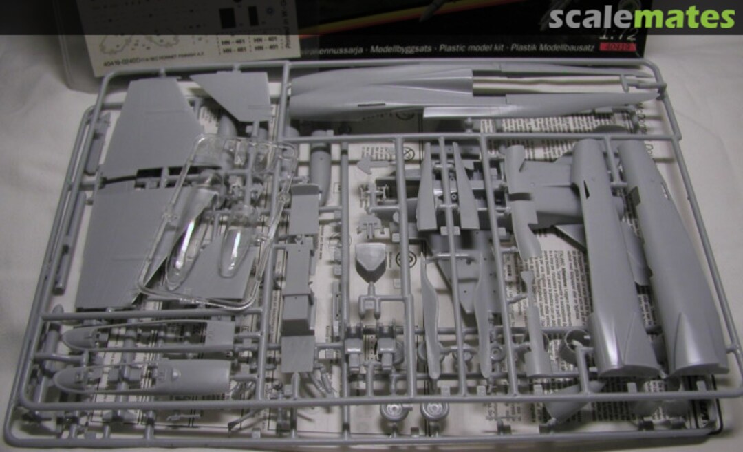 Contents McDonnell Douglas F/A-18 C(D) Hornet 40419 Matchbox