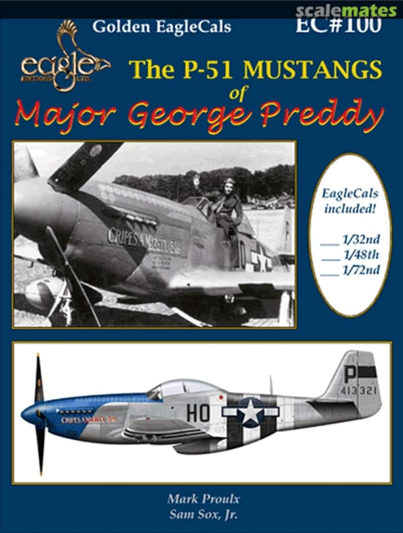 Boxart The P-51 Mustangs of Major George Preddy EagleCals EC72-100 Eagle Editions