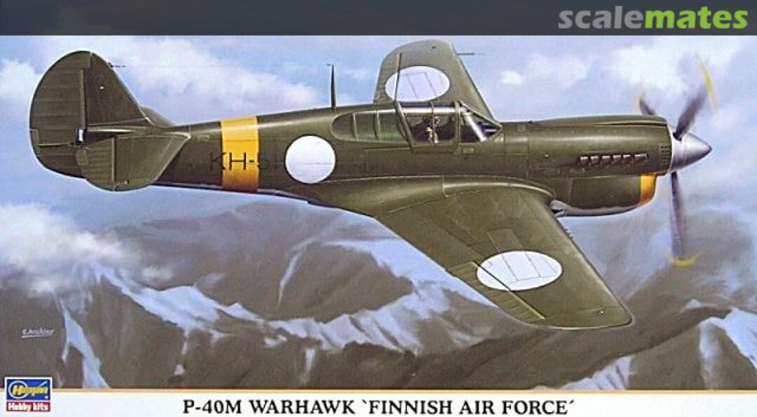 Boxart P-40M Warhawk 'Finnish Air Force' 09843 Hasegawa