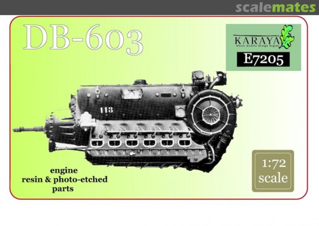 Boxart DB-603 engine E7205 Karaya