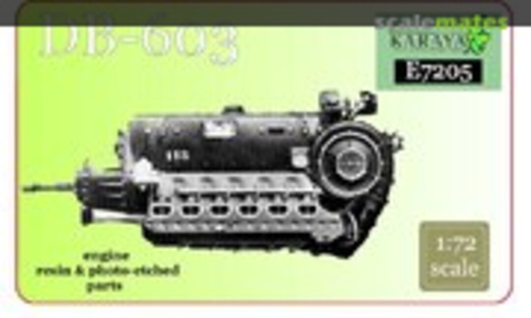 1:72 DB-603 engine (Karaya E7205)