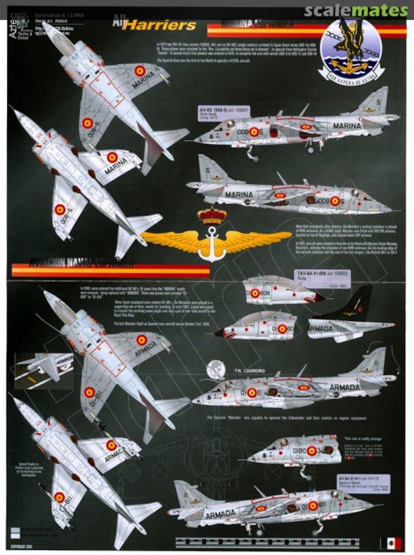 Boxart All Harriers 48-016 Aztec Models