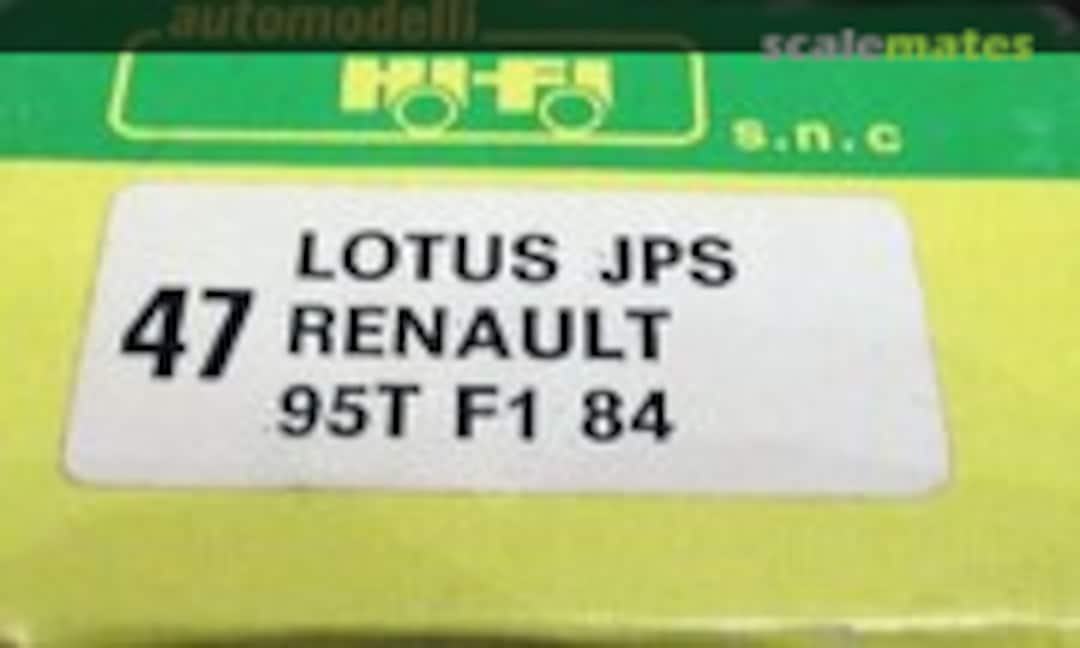 Lotus-Renault 95T F1 &quot;JPS&quot; (Hi Fi Automodelli 47)